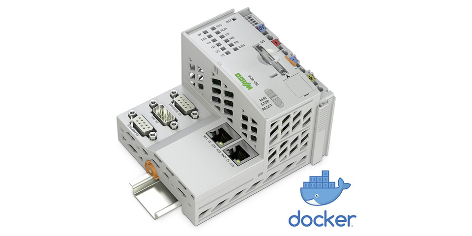 Open & Easy en “Docker Ready” automatiseren met de PFC200 controllers (PLC’s) van WAGO
