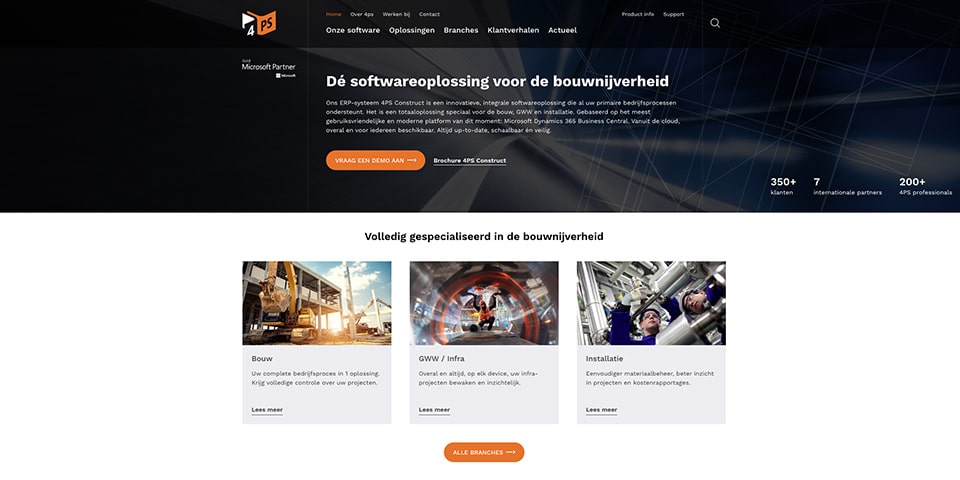 4PS focust met nieuwe website op duurzame relaties