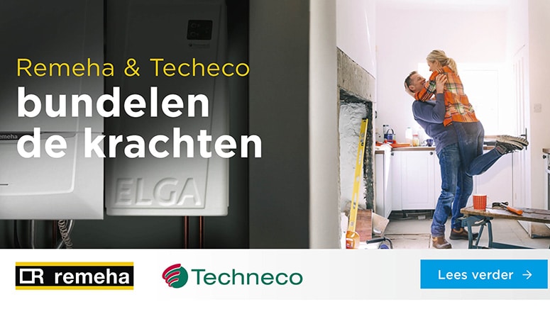 Remeha en Techneco bundelen krachten om gezamenlijke marktpositie verder te versterken