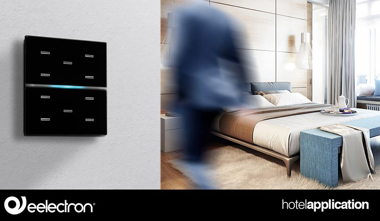 Verkrijgbaar bij Isolectra het nieuwste product van Eelectron voor in hotels, de Virtual Holder Logic.