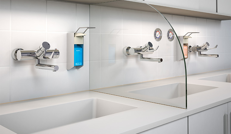 Innovatief en modulair kraanconcept biedt voor elke sanitaire ruimte de juiste oplossing