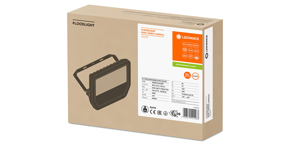LEDVANCE introduceert een nieuw duurzaam verpakkingsconcept voor het professionele armaturenportfolio