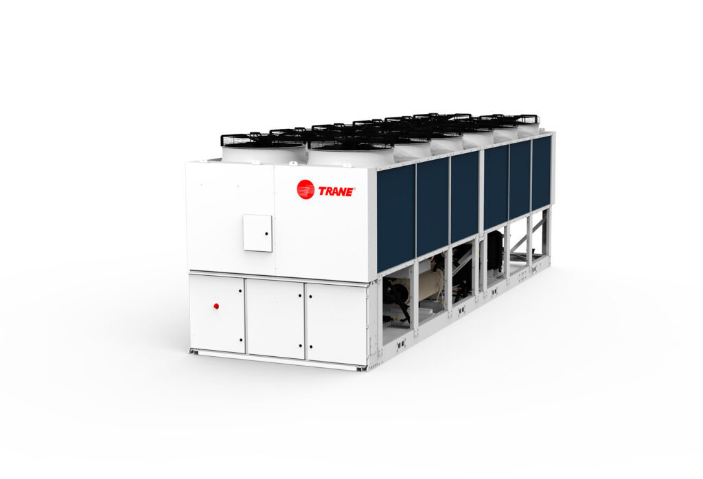 Trane introduceert de RTXC, een nieuwe lucht-water-warmtepomp met schroefcompressortechnologie