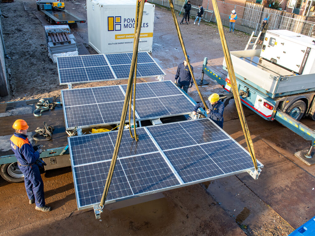 Plug-and-play energiemodule voor de bouw, infra én (solar)industrie