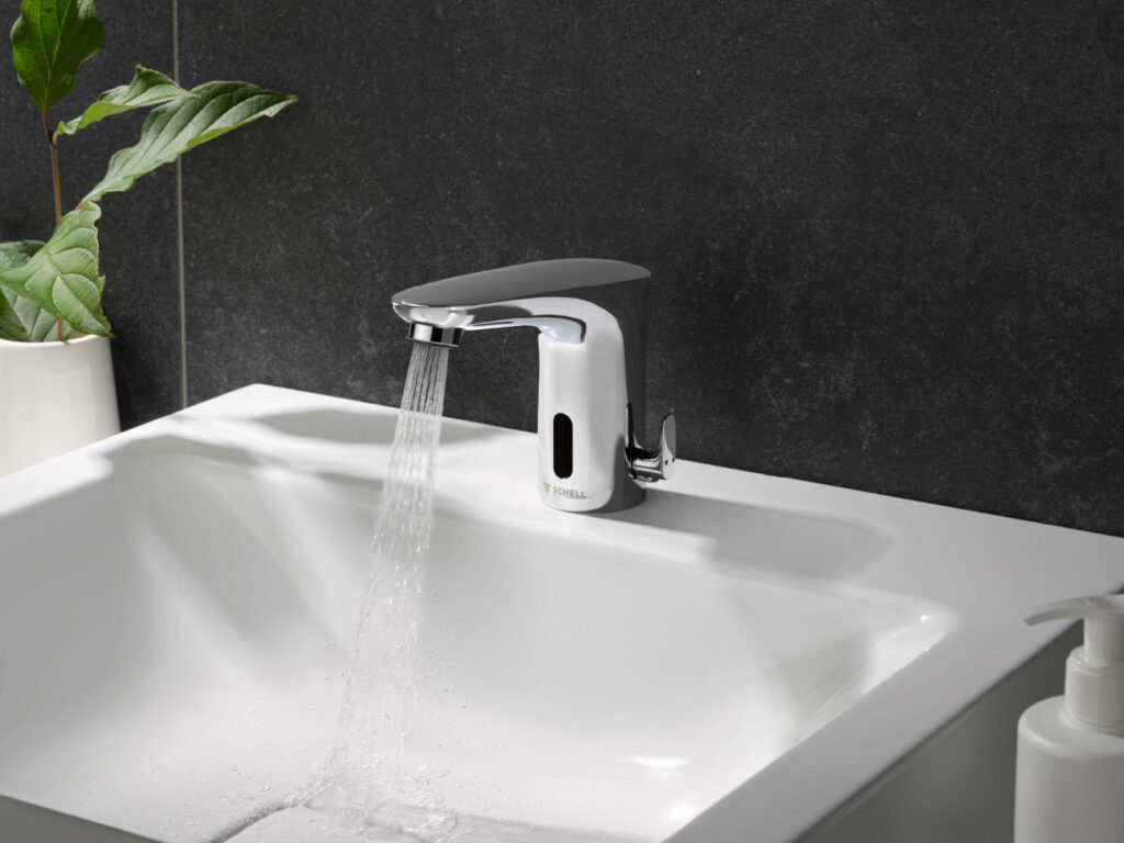 Sanitaire installaties verbinden in een elektronisch watermanagementsysteem